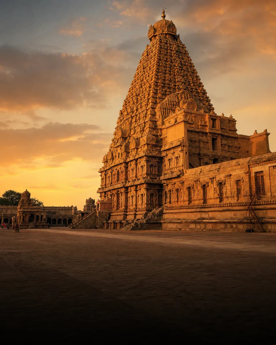 Chennai to Thanjavur taxi route