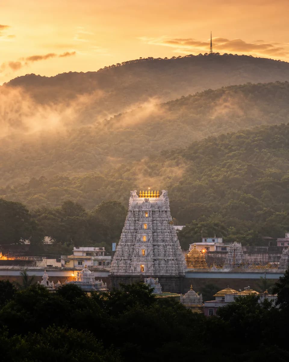 Chennai to Tirupati taxi route